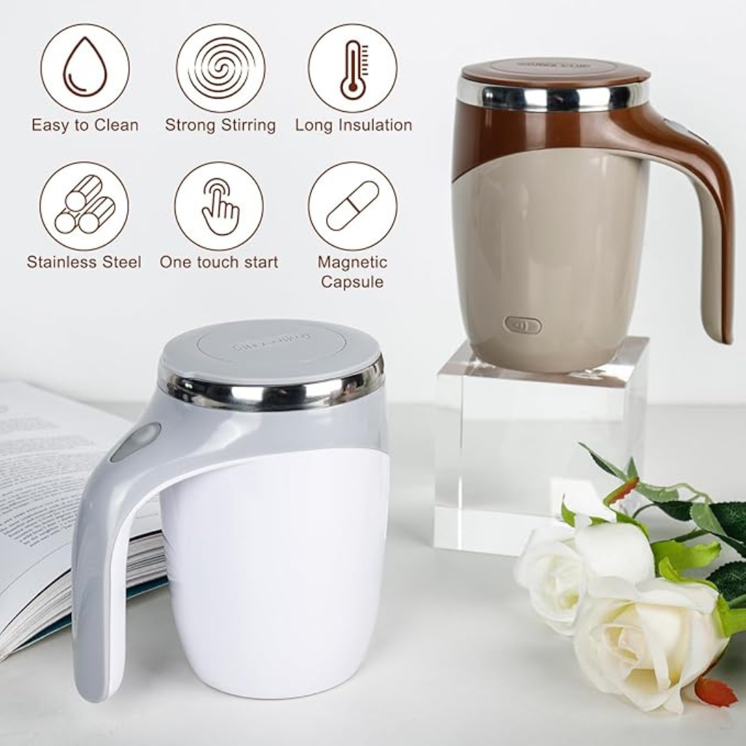 Auto Stirring Rechargeable Mug