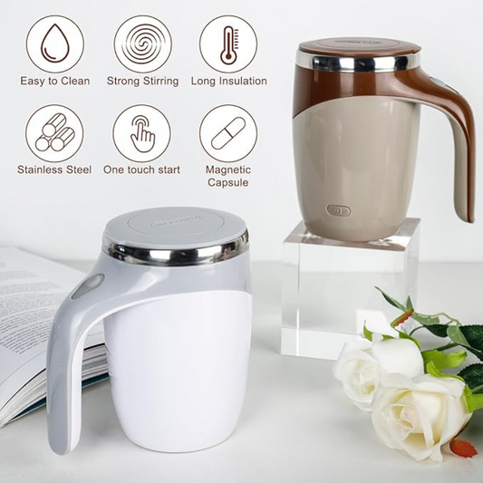 Auto Stirring Rechargeable Mug