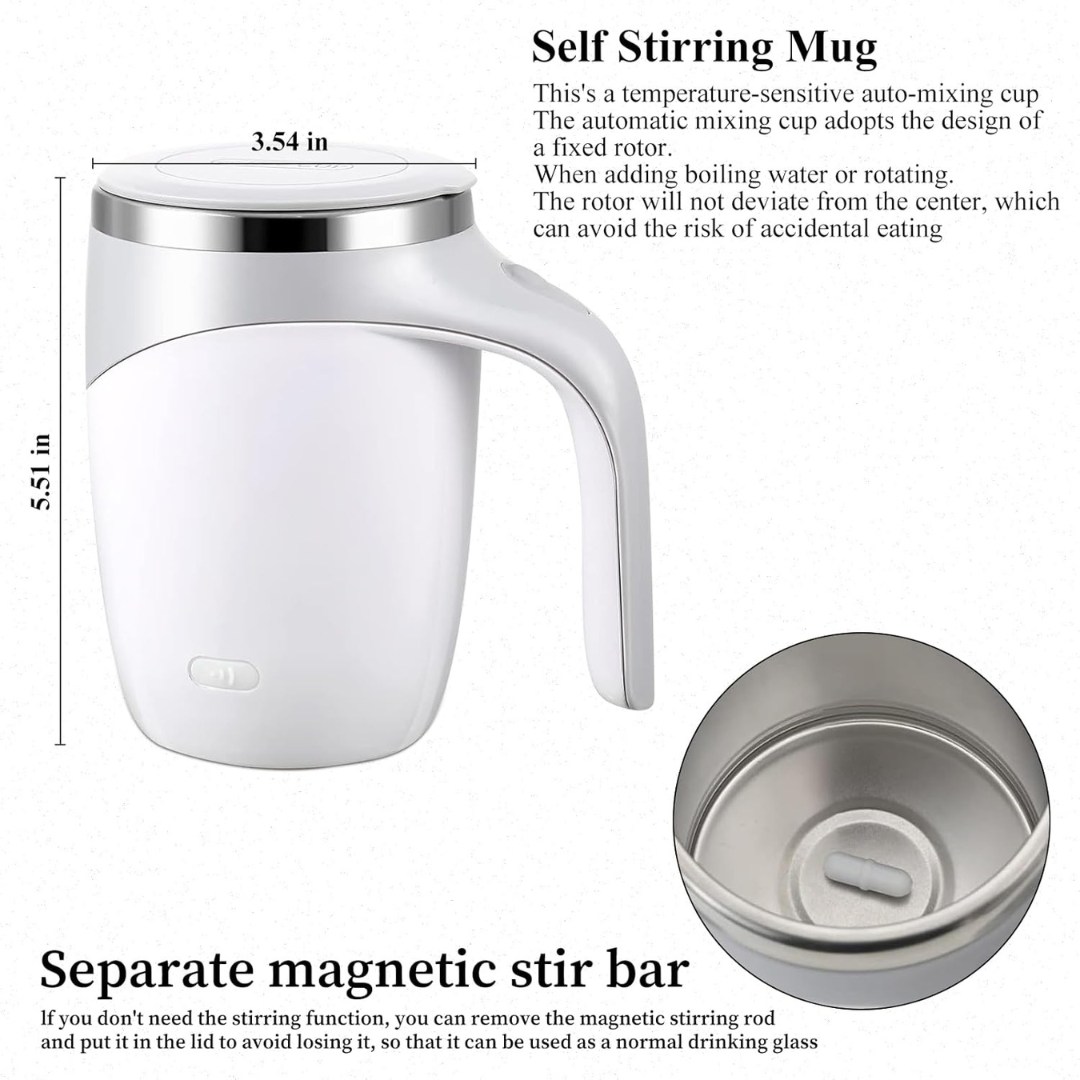Auto Stirring Rechargeable Mug