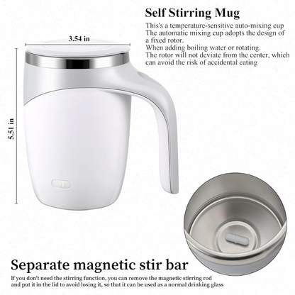 Auto Stirring Rechargeable Mug